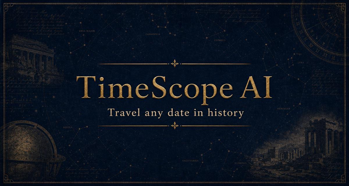 TimeScope AI — official preview image